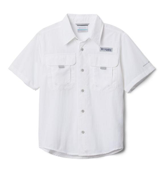 Columbia PFG Bahama Shirts Boys White USA (US1263294)